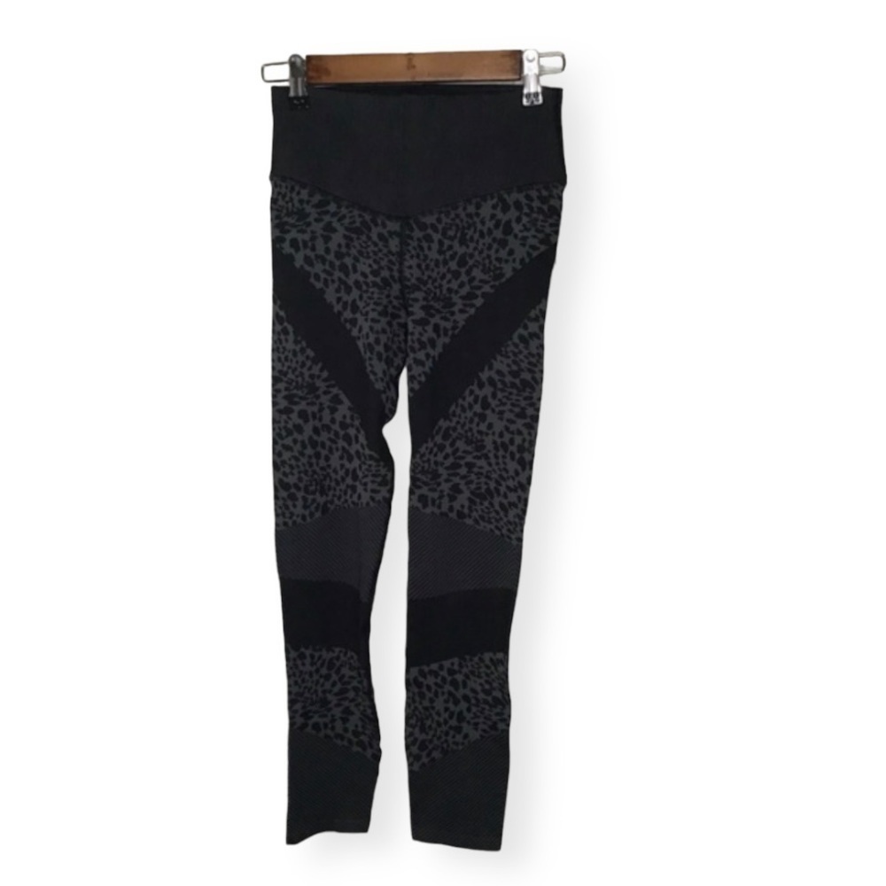 NWT Good American Leopard Jacquard Leggings